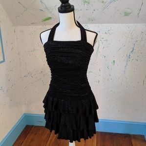 Candies black sparkly dress